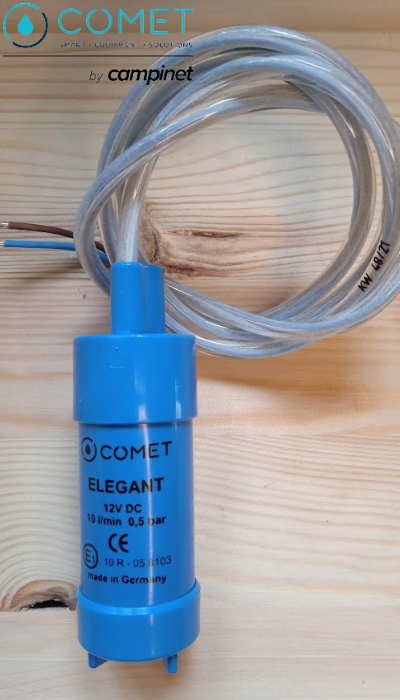 LONGRUN Bomba de agua de 12 V con interruptor de presión ajustable, bomba  de agua dulce autocebante de 0.8 GPM 65PSI para RV, cámper, barco marino