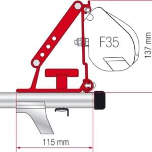 Kit Fixação para Toldo F35