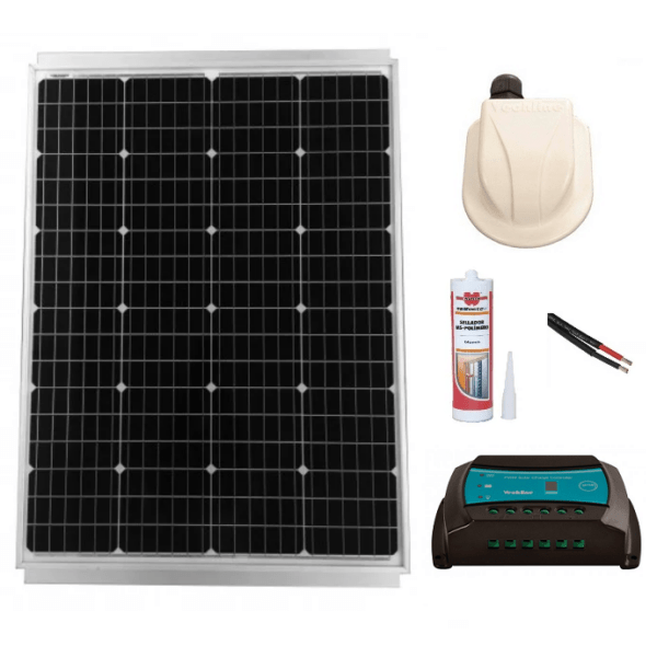 Kit Painel Solar 120W Vechline