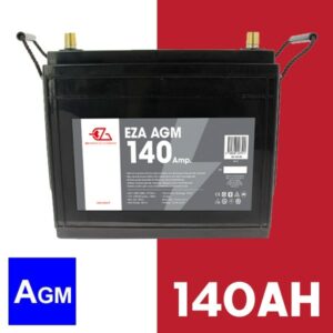 Bateria Auxiliar Power Line AGM 140Ah