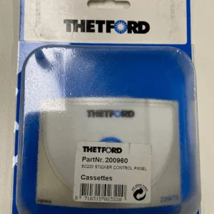 Cobertura autocolante do painel de controle da sanita Thetford SC222CS (1)