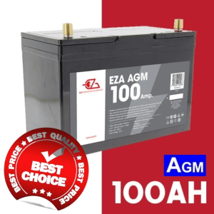 Bateria Auxiliar AGM Power Line 100Ah