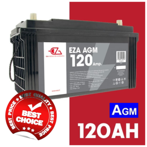 Bateria Auxiliar AGM Power Line 120Ah