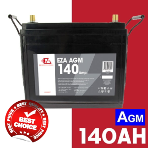 Bateria Auxiliar AGM Power Line 140Ah